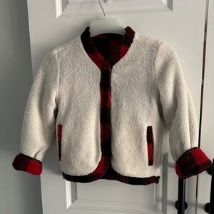 New Blank NYC reversible Kids buffalo Checkered Jacket‎ M